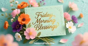 Friday Morning Blessings