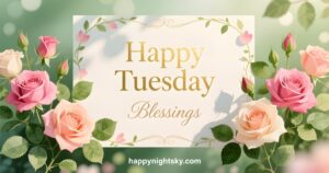 Happy Tuesday Blessings