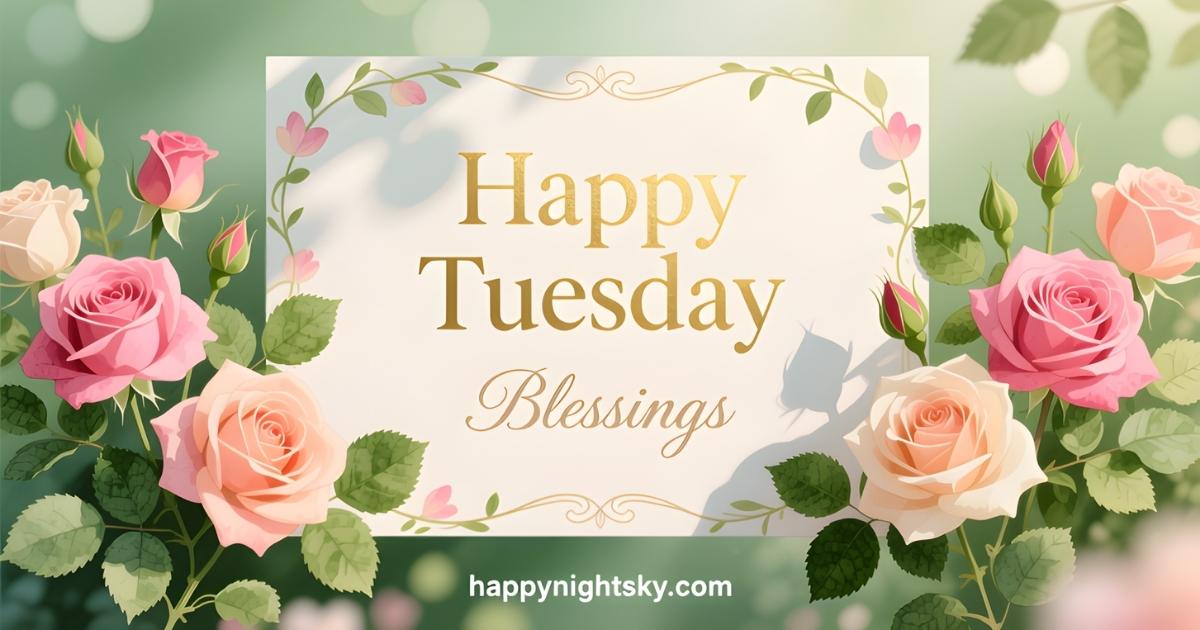 Happy Tuesday Blessings