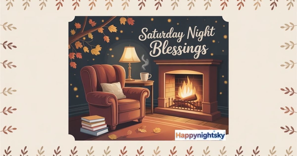 Saturday Night Blessings