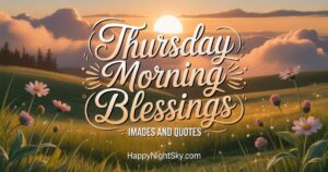 Thursday Morning Blessings