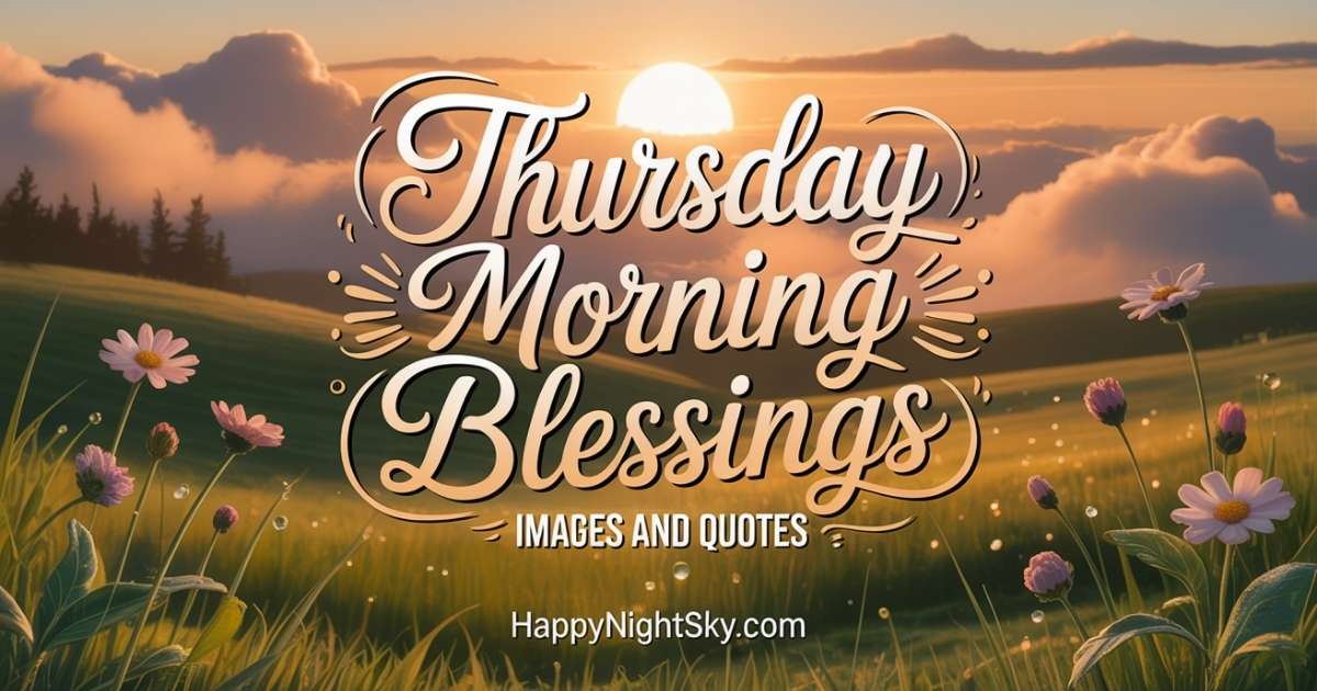 Thursday Morning Blessings