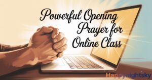 Opening Prayer for Online Class