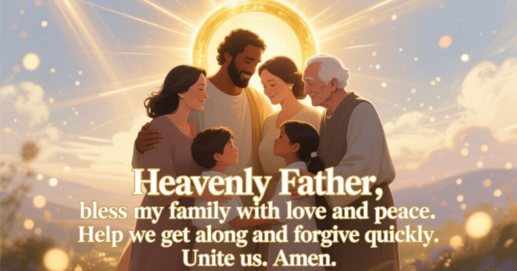 Prayer For Family Unity And Love