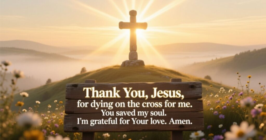 Prayer Of Thanks For Salvation