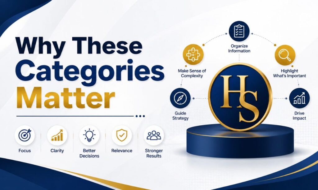 Why These Categories Matter